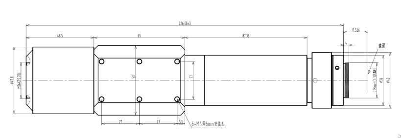 CHIOPT 长步道工业显微镜头CT320A