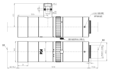 CHIOPT 长步道远心镜头MH11151A