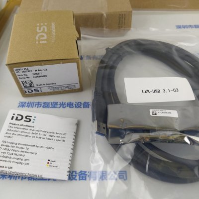 IDS爱迪思  U3-38J2XLE-M Rev.1.2   工业相机
